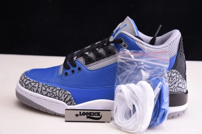 Kick Theory CT8532 Royal' Jordan 'Varsity 400 Air Retro 3 - 0705